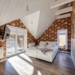 papier peint floral chambre